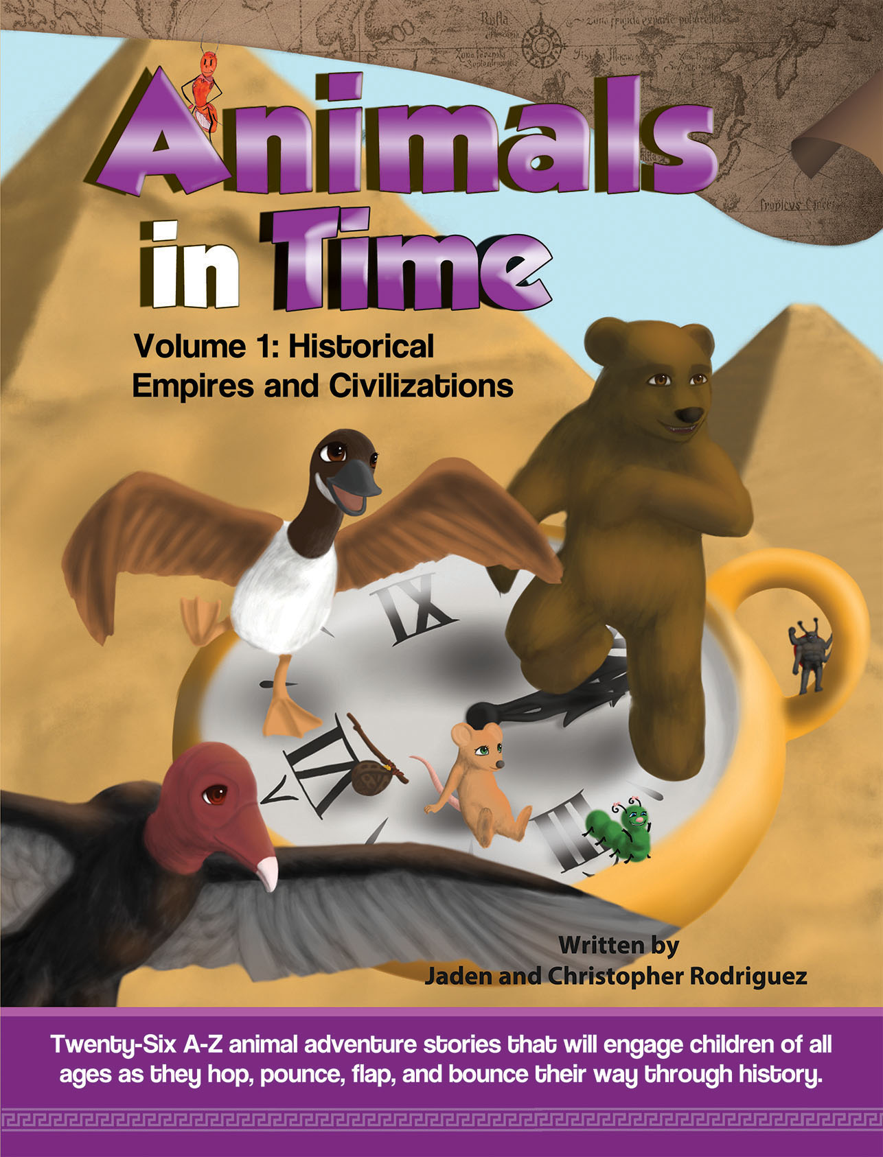 Animals in Time, Vol. 1: Historical Empires and Civilizations STORYBOOK  ***Hard Copy *** – Let's Learn Kids!